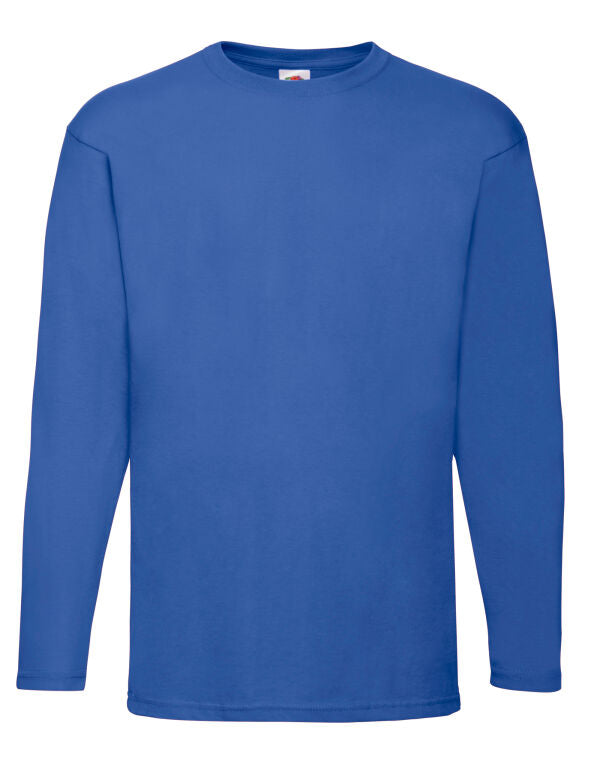 Fruit of the Loom Men's Valueweight Long Sleeve T-Shirt